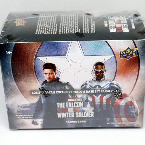 2023 Upper Deck Marvel Studios The Falcon and the Winter Soldier Blaster Box - Picture 2 of 3